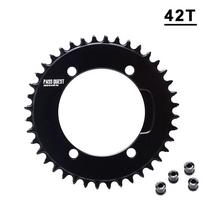 110 Bcd Chainring For Geoid Pm500 Power Meter 4 Bolt Chainring 46 33 50 34t 52 36 53 39 54 40 Aero Chainring 110bcd Double Plate black