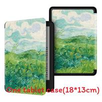 For Kindle J9g29r Shockproof Pc Cover With Cartoon Design And Magnetic Closure For Home Use Van GoghWheat black