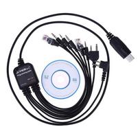 8 in 1 USB Programming Cable for BAOFENG for . for kenwood TYT QYT multiple Radios 1.for 3m/4.26 ft P9JD