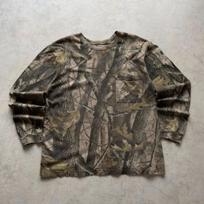 00's OUTFITTERS RIDGE Real tree camo L/S Tee 3XL gray