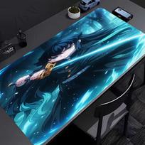Nezuko Demon Slayer Muichiro Tokito Mouse Pad - Non-Slip Rubber Base, Smooth Surface for Work,Gaming,Office,And Home Use, Desk Mouse Pad 30cmx80cm