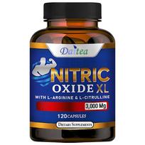 Daitea Nitric Oxide XL Capsules, 3000mg, L-Arginine, L-Citrulline, Beta Alanine, 120 Caps 120 Capsules