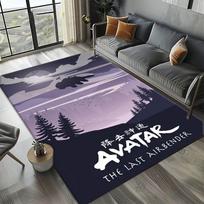 3D A-Avatar The L-Last A-Airbender Anime Carpet Rug Art for Room Decor Sofa Halloween Gifts Game Area Rug Non-slip Floor Mat 40cmx60cm