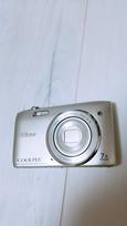 Nikon COOLPIX S3500 Digital 7x Optical Crystal Silver Camera, Zoom, 20.05 Megapixels, (S3500SL)