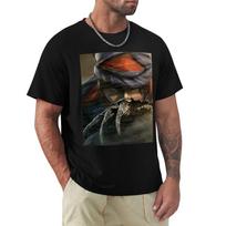 Prince Of Persia Tshirt Vintage Print Crew Neck Tee 4XL black