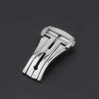 Folding Deployment Watch Buckle Fit Omega Speedmaster Seamaster 300 Replacement Clasp Accessory Compatible with Silicone 20mm sidabras