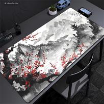 Cherry blossoms Mouse pad large Mousepad PC Computer Keyboard XXL Desk Mat Offices Interior Accessories Japanese Style MousePads 70x30cm