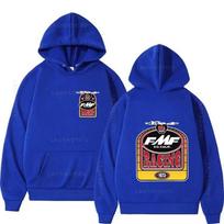 Men'S Hoodies Fmf Racing Exhaust Ama Motocro 3XL blue