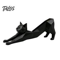 PLA Printed Wine Holder 3D Cat Bottle Holder, Minimalist Geometric Shaped Lover Decor Rack for Home Bar Counter, Gift Lovers Stable Support juoda
