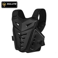 Sulaite All Season Motocross Armor Vest Motorcycle Body Protection MTB MX Dirt Bike Chest Protector Moto Gear Men juoda