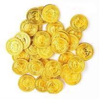 Game Coin Pirate Gold Coins Gold Sliver Halloween Gold Coin Fake Gold Treasure  Birthday Party auksas