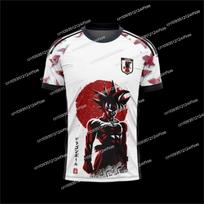 Dragon Ball Z Goku Marškinėliai Japonijos Futbolo Anime Samurajų Futbolo Komanda T-shirt Streetwear Sportinis Viršus Japonijos Futbolo Marškinėlių Rinkinys S white