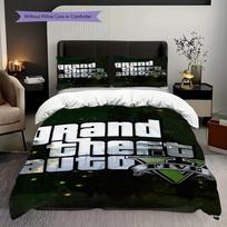 Grand Theft Auto San Andreas Threepiece Set 1 Duvet Cover 2 Pillowcase Without Core Bedding Set Duvet Cover And Pillowcase 135x200cm white