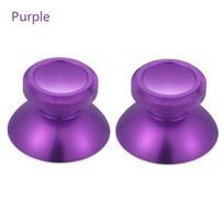 1 pcs Metal Analog Joystick Thumb Stick Grip Cap for 1 PS1 Slim Pro XBOX ONE Gamepad Controller Thumbstick for Xbox One for PS4 purple