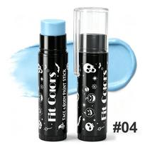 14 Colors Face Paint Stick Skin Body Painting Cream Long Lasting Stage Cosplay Halloween Party Face Body Makeup Pigment Crayon gray
