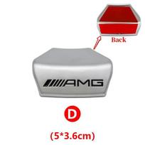 3D automobilio vairo emblema lipdukas Interjero ženklelis Aksesuaras Mercedes Benz AMG W205 W168 W108 AMG W176 W204 W212 GLC