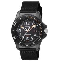 Expedition Ocean Black Ocean Mineral Solar 5 ATM Water Watch TW2V40500 [TIMEX] Free-dive Watch, Dial, Plastic, Glass, Powered, Resistant, 44mm, Men's juoda