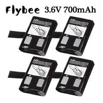 2/4Pcs 3.6V 700mAh Walkie-talkie Battery For Motorola 53617 FV300 FV700 2Way Radios Batteries M53617 KEBT-086-B 53617 KEBT-086-C 2Pcs battery