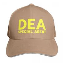 Dea Special Agent Narcotics Special Agent Baseball Cap Unisex For Men Women Outdoor Golf Running Hiking Summer Beach Travel beige