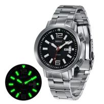BERNY 20ATM Diver Mechanical Watch For Men Super Luminous Swim Watch Sport Miyota 8205 Sapphire Automatic Diving Men Wristwatch gray