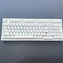 Minimalist White Japanese Keycaps For Mechanical Keyboard Cherry Profile Dye Sub PBT Suit for 61 68 75 84 87 98 AULA F75 Ajazz