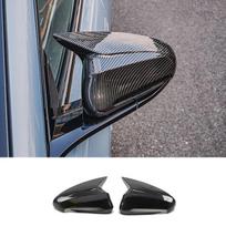 For Byd Seal Ev/Dmi 2022-2023 Horn Rearview Mirror Cover Mirror Carbon Fiber Special Change Decoration Accessories Supplies
