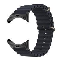 Ocean strap For Google Pixel Watch 2 band Replacement belt Sport silicone bracelet Correa for Pixel Watch straps Accessories For Google Pixel black