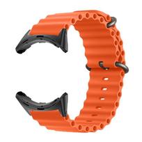 Ocean strap For Google Pixel Watch 2 band Replacement belt Sport silicone bracelet Correa for Pixel Watch straps Accessories For Google Pixel 2 red