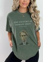 The Picture Of Dorian Gray Shirt Oscar Wilde Dorian Grey T Shirt Dorien Gray Dark Academia Clothing Poet Shirt Bookish Gift Literature Gifts M gray