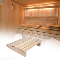 Sauna Backrest Pillow Wooden Headrest Anti Slip Household Neck Back Support beige