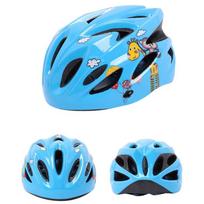 Safety Children Bike Helmet Comfort Lining MTB Helmet Lightweight Road Bicycle Safety Hat Cap  Kids balta/mėlyna