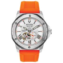 Bulova Marine Steel One Size Silver Tone Star-98A226 gray