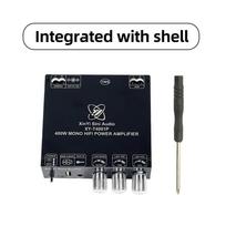DC 12-42V/5A XY-T4001P Mono 400W Bluetooth Amplifier Board Module High and Low Frequency TWS True Wireless Speaker Pair TPA3223