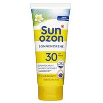 Rossmann Sun Ozone Classic Sun Cream Lsf30 100Ml yellow