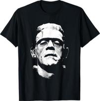 Frankenstein Monster and Bride Halloween Matching Couple T-Shirt 4XL įvairiaspalvis