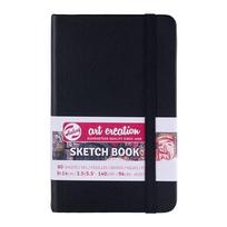 Talens Art Creation Sketchbook 13x21cm Cork Cover 140g/m2 Acid-Free Paper 80 Sheets T9314-052M 914cm juoda