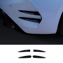 For Byd Seal Ev 2023-2024 Rear Blade Trim Rear Bars Cover Corners Car Exterior Decoration Strip Para Auto Tool Trim Modification black