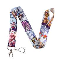 Zoro Lanyard Anime Pirate Card Holder Neck Strap for Key ID Card Phone Straps Badge Holder Keyrings Cosplay Accessories Gifts 6 6 gray