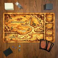 Desert Map Magic Gathering Mouse Pad Playmat 24 X14  MTG TCG Office Desk Mat for Work Game PC Laptop Rug Carpet MousePad 700x400x2mm