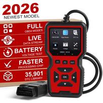 V519 RED Car Diagnostic Scanner Tool Automotive OBD2 Scanner for Engine Health Check with Color Screen 2026 200