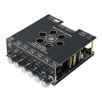 Subwoofer Amplifier Board DC 12-42V XY-HT21MAX Upgraded Version 2.1-Channel Bluetooth Amplifier Board 200W*2+400W TPA3223