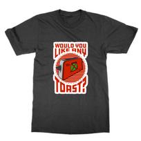 Talkie Toaster Sci-Fi T-Shirt Funny Nerd Tee Present Red Dwarf Tee Gift M red