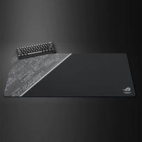 ROG Republic of Gamers Minimalist Text Extended Gaming Mouse Pad NonSlip AntiDirt Large Desk Mat 30x80x0.2cm black