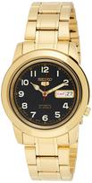 SEIKO SEIKO5 Watch SNKK40J1 Made in Japan Automatic Black Dial [Seiko] auksas