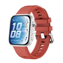 Original Strap for Huawei Watch Fit 5 Pro 5 Replacement Sport Silicone Wristband Bracelet Belt Correa Huawei Watch Fit 3 4 4 Pro blue