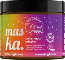 Onlybio Hair In Balance plaukų laminavimo kaukė 200 200 ml