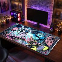 Big Mouse PadArcane Extended Soft Desk Mat Gaming Office Computer Table Decor Mat 50cmx100cm
