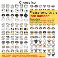 Personalized Cat Tag With Icon Handmade Acrylic ID Tag for Cats Collar Kitten Adorable Nameplate Pendent Pet Products S for Adult Cats yellow