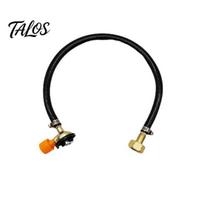 Propane Tank Refill Adapter Gas Leakproof Heat-resistant Universal Reusable Easy Installation Rubber Pipe Tube Camping Stove Supplies juoda