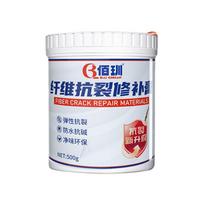 Fiber Crack Filler Paste Anti-Crack Putty Wall Repair Covers Stains Oil Proof Easy Clean Non-Toxic for Wall Ceiling Furniture White white